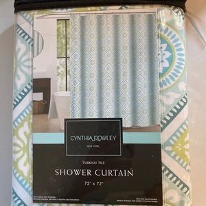Cynthia Rowley Fabric Shower Curtain